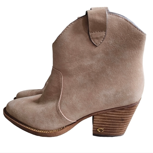 COACH Paige Western Bootie ( Currently Sold Out Online) Size 6 - Picture 5 of 13